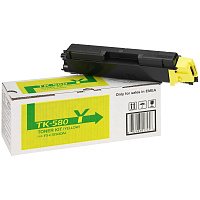 Картридж лазерный Kyocera TK-590Y 1T02KVANL0 желтый оригинальный фото Картридж лазерный Kyocera TK-590Y 1T02KVANL0 желтый оригинальный