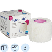 Бинт Peha-haft самофиксирующийся эластичный 4 м x 4 см фото Бинт Peha-haft самофиксирующийся эластичный 4 м x 4 см