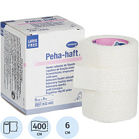 Бинт Peha-haft самофиксирующийся эластичный 4 м х 6 см фото Бинт Peha-haft самофиксирующийся эластичный 4 м х 6 см