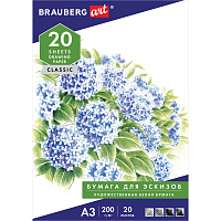 Папка для рисования БОЛЬШОГО ФОРМАТА А3, 20 л., 200 г/м2, BRAUBERG, 297х420 мм, 129224 фото Папка для рисования БОЛЬШОГО ФОРМАТА А3, 20 л., 200 г/м2, BRAUBERG, 297х420 мм, 129224