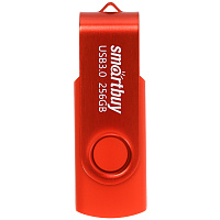 Память Smart Buy "Twist" 256GB, USB 3.0 Flash Drive, красный фото Память Smart Buy "Twist" 256GB, USB 3.0 Flash Drive, красный