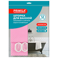 Шторка для ванной ПОЛИЭСТЕР, 180х180 см, кольца в комплекте, РОЗОВЫЙ БРИЛЛИАНТ, PRIMILA (ПРИМИЛА), 700092 фото Шторка для ванной ПОЛИЭСТЕР, 180х180 см, кольца в комплекте, РОЗОВЫЙ БРИЛЛИАНТ, PRIMILA (ПРИМИЛА), 700092