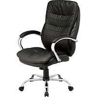 Кресло для руководителя Easy Chair 515 RT черное (искусственная кожа, металл) фото Кресло для руководителя Easy Chair 515 RT черное (искусственная кожа, металл)