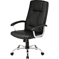 Кресло для руководителя Easy Chair 524 TPU черное (экокожа, металл) фото Кресло для руководителя Easy Chair 524 TPU черное (экокожа, металл)