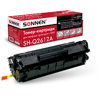 Картридж лазерный SONNEN (SH-Q2612A) для HP LaserJet 1018/3052/М1005, ВЫСШЕЕ КАЧЕСТВО, ресурс 2000 стр., 362425 фото Картридж лазерный SONNEN (SH-Q2612A) для HP LaserJet 1018/3052/М1005, ВЫСШЕЕ КАЧЕСТВО, ресурс 2000 стр., 362425