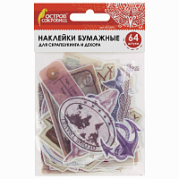 Наклейки для скрапбукинга ПУТЕШЕСТВИЕ из washi-бумаги, 64 штуки, 32 дизайна, ОСТРОВ СОКРОВИЩ, 662265 фото Наклейки для скрапбукинга ПУТЕШЕСТВИЕ из washi-бумаги, 64 штуки, 32 дизайна, ОСТРОВ СОКРОВИЩ, 662265