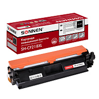Картридж лазерный SONNEN (SH-CF218XL) HP LJP M104A/M104W, MFP M132FW/M132FN/M132NW/M132A, ресурс 6000 стр., 364106 фото Картридж лазерный SONNEN (SH-CF218XL) HP LJP M104A/M104W, MFP M132FW/M132FN/M132NW/M132A, ресурс 6000 стр., 364106