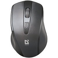 Мышь беспроводная Defender Datum MM-265, черный, 3btn+Roll фото Мышь беспроводная Defender Datum MM-265, черный, 3btn+Roll