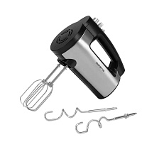 Миксер POLARIS PHM 5009A, 500 Вт, 6 скоростей, 2 венчика, 2 крюка для теста, черный, 25323 фото Миксер POLARIS PHM 5009A, 500 Вт, 6 скоростей, 2 венчика, 2 крюка для теста, черный, 25323