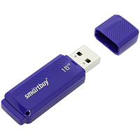 Флеш-диск 16 GB, SMARTBUY Dock, USB 2.0, синий, SB16GBDK-B фото Флеш-диск 16 GB, SMARTBUY Dock, USB 2.0, синий, SB16GBDK-B