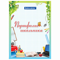 Листы-вкладыши для портфолио школьника, 14 разделов, 16 листов, "Любимая школа", BRAUBERG, 127548 фото Листы-вкладыши для портфолио школьника, 14 разделов, 16 листов, "Любимая школа", BRAUBERG, 127548