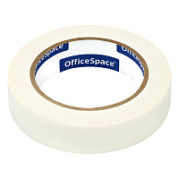 Клейкая лента малярная OfficeSpace, 25мм*50м, ШК фото Клейкая лента малярная OfficeSpace, 25мм*50м, ШК