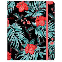 Дневник 1-11 кл. 48л. (Лайт) BG "Tropical life", иск. кожа, тиснение фольгой, печать, ляссе, на резинке фото Дневник 1-11 кл. 48л. (Лайт) BG "Tropical life", иск. кожа, тиснение фольгой, печать, ляссе, на резинке