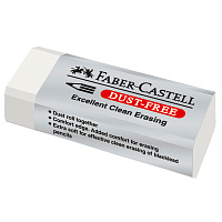 Ластик Faber-Castell "Dust Free", прямоугольный, картонный футляр, 62*21,5*11,5мм фото Ластик Faber-Castell "Dust Free", прямоугольный, картонный футляр, 62*21,5*11,5мм