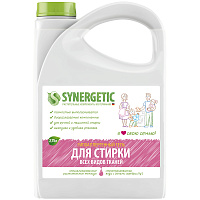 Гель для стирки Synergetic 2.75 л для белого и цветного белья фото Гель для стирки Synergetic 2.75 л для белого и цветного белья
