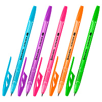Ручка шариковая BRAUBERG "ULTRA NEON", СИНЯЯ, узел 0,7 мм, чернила ГЕРМАНИЯ, наконечник ШВЕЙЦАРИЯ, 143566 фото Ручка шариковая BRAUBERG "ULTRA NEON", СИНЯЯ, узел 0,7 мм, чернила ГЕРМАНИЯ, наконечник ШВЕЙЦАРИЯ, 143566