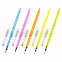 Ручка гелевая BRAUBERG DIAMOND PASTEL, СИНЯЯ, корпус ассорти, игольчатый узел 0,5 мм, линия письма 0,25 мм, 144133 фото Ручка гелевая BRAUBERG DIAMOND PASTEL, СИНЯЯ, корпус ассорти, игольчатый узел 0,5 мм, линия письма 0,25 мм, 144133