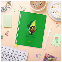 Дневник 1-11 кл. 48л. (твердый) MESHU "Avocadreams", иск. кожа, УФ-печать с глиттером, тиснение фольгой, тон. блок, ляссе фото Дневник 1-11 кл. 48л. (твердый) MESHU "Avocadreams", иск. кожа, УФ-печать с глиттером, тиснение фольгой, тон. блок, ляссе