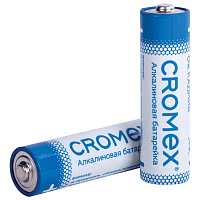 Батарейки алкалиновые "пальчиковые" КОМПЛЕКТ 4 шт., CROMEX Alkaline, AA (LR6, 15A), спайка, 457132 фото Батарейки алкалиновые "пальчиковые" КОМПЛЕКТ 4 шт., CROMEX Alkaline, AA (LR6, 15A), спайка, 457132