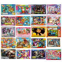 Пазл картонный для детей, лицензия АССОРТИ, УМНЫЕ ИГРЫ фото Пазл картонный для детей, лицензия АССОРТИ, УМНЫЕ ИГРЫ