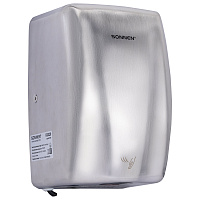 Сушилка для рук ВЫСОКОСКОРОСТНАЯ АНТИВАНДАЛЬНАЯ SONNEN K2020, 1000 Вт, 100 м/с, IPX3, 72 дБ, нержавеющая сталь, 607193 фото Сушилка для рук ВЫСОКОСКОРОСТНАЯ АНТИВАНДАЛЬНАЯ SONNEN K2020, 1000 Вт, 100 м/с, IPX3, 72 дБ, нержавеющая сталь, 607193