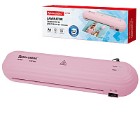 Ламинатор BRAUBERG ULTRA PM235P, РОЗОВЫЙ, формат A4, толщина пленки 60-150 мкм, скорость 30 см/мин, 532186 фото Ламинатор BRAUBERG ULTRA PM235P, РОЗОВЫЙ, формат A4, толщина пленки 60-150 мкм, скорость 30 см/мин, 532186