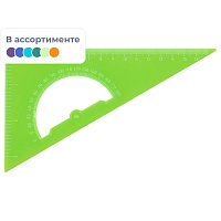 Треугольник Стамм Neon Cristal 16 см 90/60/30 градусов пластиковый в ассортименте фото Треугольник Стамм Neon Cristal 16 см 90/60/30 градусов пластиковый в ассортименте