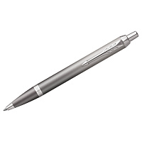 Ручка шариковая Parker "IM Rituals GREY Gradient CT" синяя, 1,0мм, кнопочн., подарочная упаковка фото Ручка шариковая Parker "IM Rituals GREY Gradient CT" синяя, 1,0мм, кнопочн., подарочная упаковка