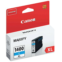 Картридж струйный Canon PGI-1400XL C 9202B001 голубой оригинальный повышенной емкости фото Картридж струйный Canon PGI-1400XL C 9202B001 голубой оригинальный повышенной емкости