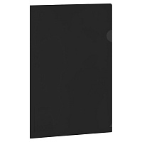 Папка-уголок жесткая непрозрачная А4 BRAUBERG UNIVERSAL, черная, 0,18 мм, 273056 фото Папка-уголок жесткая непрозрачная А4 BRAUBERG UNIVERSAL, черная, 0,18 мм, 273056
