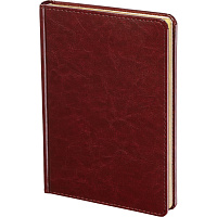 Ежедневник недатированный Attache Sidney Nebraska искусственная кожа А5 136 листов бордовый (золотистый обрез) фото Ежедневник недатированный Attache Sidney Nebraska искусственная кожа А5 136 листов бордовый (золотистый обрез)