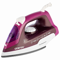 Утюг CENTEK CT-2348, 1800 Вт, антипригарное покрытие, антикапля, антинакипь, фиолетовый, CT-2348 VIOLET фото Утюг CENTEK CT-2348, 1800 Вт, антипригарное покрытие, антикапля, антинакипь, фиолетовый, CT-2348 VIOLET