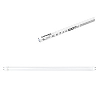 Лампа-трубка светодиодная SONNEN EXTRA, 9 (18) Вт, G13, 30000 ч, 60 см, нейтральный белый, LED T8-9W-4000-G13, 457937