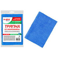 Тряпка для мытья пола из микрофибры 70х80 см "ULTRASONIC INDIGO COLOUR", синяя, 220 г/м2, LAIMA HOME, 608220 фото Тряпка для мытья пола из микрофибры 70х80 см "ULTRASONIC INDIGO COLOUR", синяя, 220 г/м2, LAIMA HOME, 608220