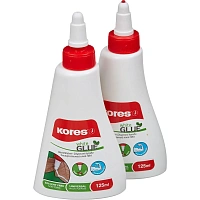 Клей ПВА 125мл Kores фото Клей ПВА 125мл Kores