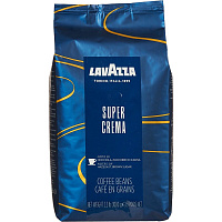 Кофе в зернах Lavazza Super Crema 1 кг (пакет) фото Кофе в зернах Lavazza Super Crema 1 кг (пакет)