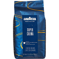 Кофе в зернах Lavazza Super Crema 1 кг (пакет) фото Кофе в зернах Lavazza Super Crema 1 кг (пакет)