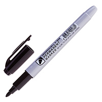 Маркер перманентный Crown Multi Marker Slim черный (толщина линии 2 мм) круглый наконечник фото Маркер перманентный Crown Multi Marker Slim черный (толщина линии 2 мм) круглый наконечник