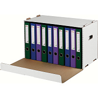 Короб архивный Т22/Т24 Attache Selection 536х335х303 мм из гофрокартона фото Короб архивный Т22/Т24 Attache Selection 536х335х303 мм из гофрокартона