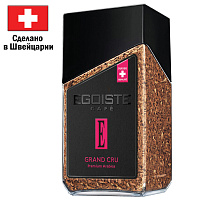 Кофе растворимый сублимированный Egoiste Grand Cru 95 г (стеклянная банка) фото Кофе растворимый сублимированный Egoiste Grand Cru 95 г (стеклянная банка)