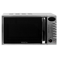 Микроволновая печь VEKTA TS720ATS, объем 20 л, мощнось 700 Вт, электронное управление, таймер, серебро, MCO00053728 фото Микроволновая печь VEKTA TS720ATS, объем 20 л, мощнось 700 Вт, электронное управление, таймер, серебро, MCO00053728