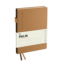 Ежедневник недатированный, А5, 136л., твердый переплет, кожзам, BG "Palm. Coffee", кофейный фото Ежедневник недатированный, А5, 136л., твердый переплет, кожзам, BG "Palm. Coffee", кофейный