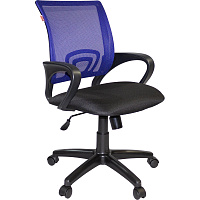 Кресло офисное Easy Chair 304 TC NET синее/черное (сетка/ткань, пластик) фото Кресло офисное Easy Chair 304 TC NET синее/черное (сетка/ткань, пластик)