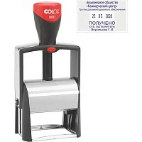 Датер автоматический со свободным полем Colop S2660 Bank (58х37 мм, 6 строк)