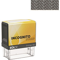 Штамп стандартный Инкогнито Colop Printer 30 Incognito 47х18 мм фото Штамп стандартный Инкогнито Colop Printer 30 Incognito 47х18 мм
