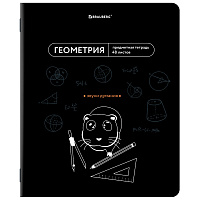 Тетрадь предметная МЕМЫ 48 л., TWIN-лак, ГЕОМЕТРИЯ, клетка, подсказ, BRAUBERG, 405101 фото Тетрадь предметная МЕМЫ 48 л., TWIN-лак, ГЕОМЕТРИЯ, клетка, подсказ, BRAUBERG, 405101