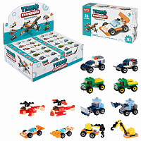 Конструктор малый Blockformers "ТЕХНО-КОЛЛЕКЦИЯ", ассорти 6 видов, дисплей, 1TOY, Т25502 фото Конструктор малый Blockformers "ТЕХНО-КОЛЛЕКЦИЯ", ассорти 6 видов, дисплей, 1TOY, Т25502