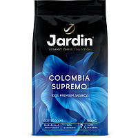 Кофе в зернах Jardin Colombia Supremo арабика 100% 1 кг (пакет) фото Кофе в зернах Jardin Colombia Supremo арабика 100% 1 кг (пакет)