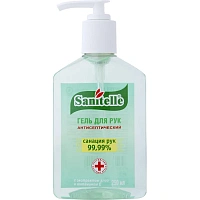 Дезинфицирующее средство (антисептик) Sanitelle Алоэ 0.25 л фото Дезинфицирующее средство (антисептик) Sanitelle Алоэ 0.25 л