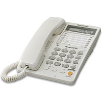 Телефон проводной Panasonic KX-TS2365RU белый фото Телефон проводной Panasonic KX-TS2365RU белый